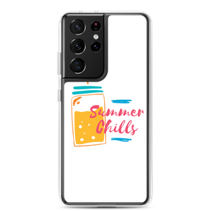 Samsung Galaxy S21 Ultra Drink Summer Chills Samsung Case by Design Express