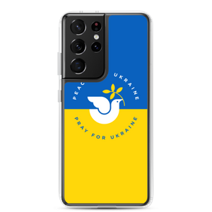 Samsung Galaxy S21 Ultra Peace For Ukraine Samsung Case by Design Express