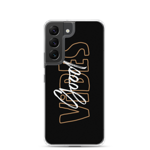 Samsung Galaxy S22 Good Vibes Typo Samsung Case by Design Express