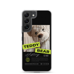 Samsung Galaxy S22 Teddy Bear Hystory Samsung Case Black by Design Express