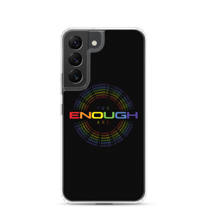 You Are Enough (Colorful) Clear Case for Samsung®