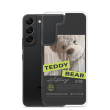 Teddy Bear Hystory Samsung Case Black by Design Express