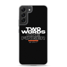 Samsung Galaxy S22 Plus Two Words One Finger Samsung Case by Design Express