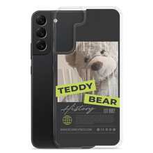 Teddy Bear Hystory Samsung Case Black by Design Express