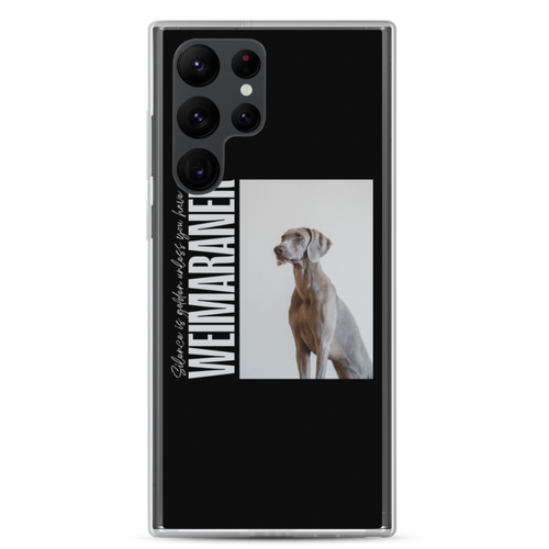 Samsung Galaxy S22 Ultra Weimaraner Samsung Case by Design Express