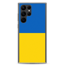 Samsung Galaxy S22 Ultra Ukraine Flag (Support Ukraine) Samsung Case by Design Express