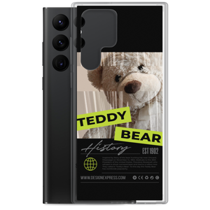 Teddy Bear Hystory Samsung Case Black by Design Express