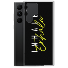 Inhale Exhale Clear Case for Samsung®