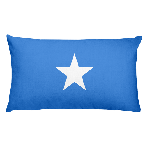 Default Title Somalia Flag Allover Print Rectangular Pillow Home by Design Express