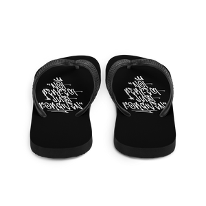 Not Perfect Just Forgiven Graffiti (motivation) Flip-Flops by Design Express