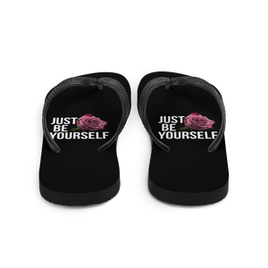 Just Be Yourself Flip-Flops by Design Express