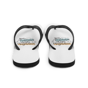 Your limitation it's only your imagination Flip-Flops by Design Express