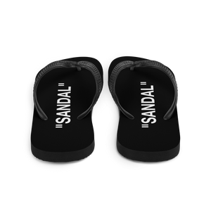 "PRODUCT" Series "SANDAL" Flip Flops Black by Design Express
