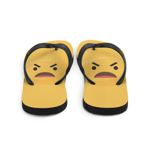 Shock Emoji Flip-Flops