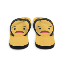 Curious Emoji Flip-Flops