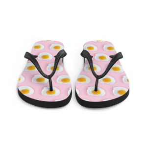 Pink Eggs Pattern Flip-Flops by Design Express