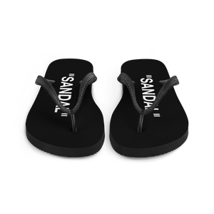 "PRODUCT" Series "SANDAL" Flip Flops Black by Design Express