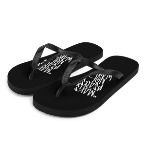 S Make Peace Not War Vertical Graffiti (motivation) Flip-Flops by Design Express