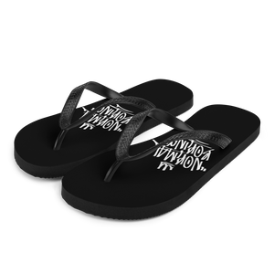 S Normal is Boring Graffiti (motivation) Flip-Flops by Design Express