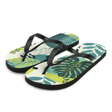 S Fresh Tropical Leaf Pattern Flip-Flops by Design Express