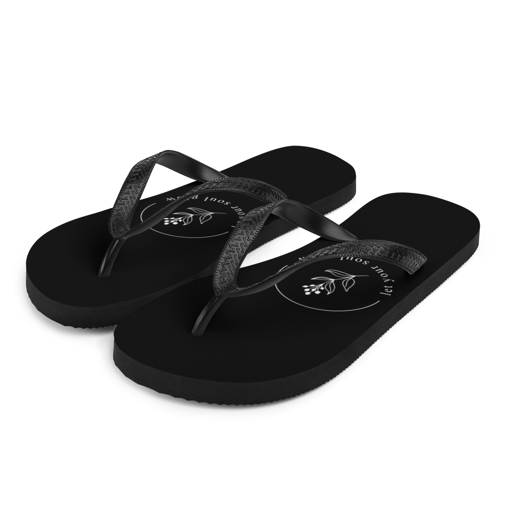 S Let your soul glow Flip-Flops by Design Express