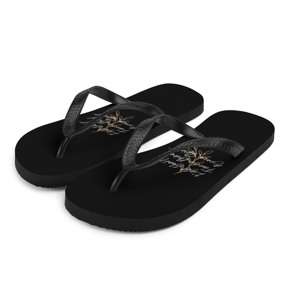 S Kind Heart, Fierce Mind, Brave Spirit Flip-Flops by Design Express