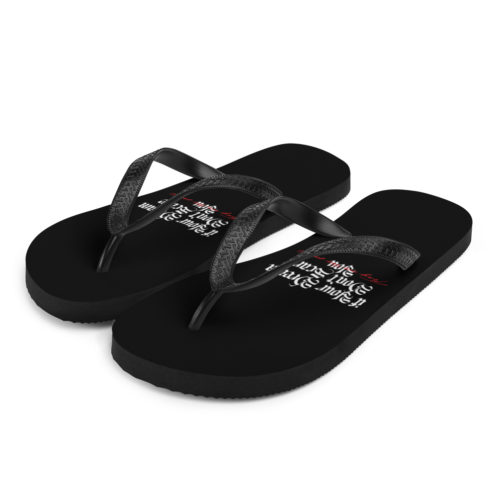 S If your dream don't scare you, they are too small Flip-Flops by Design Express