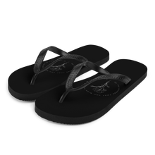 S Be the change that you wish to see in the world Black Flip-Flops by Design Express