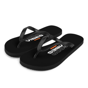 S Good Vibes Text Flip-Flops by Design Express