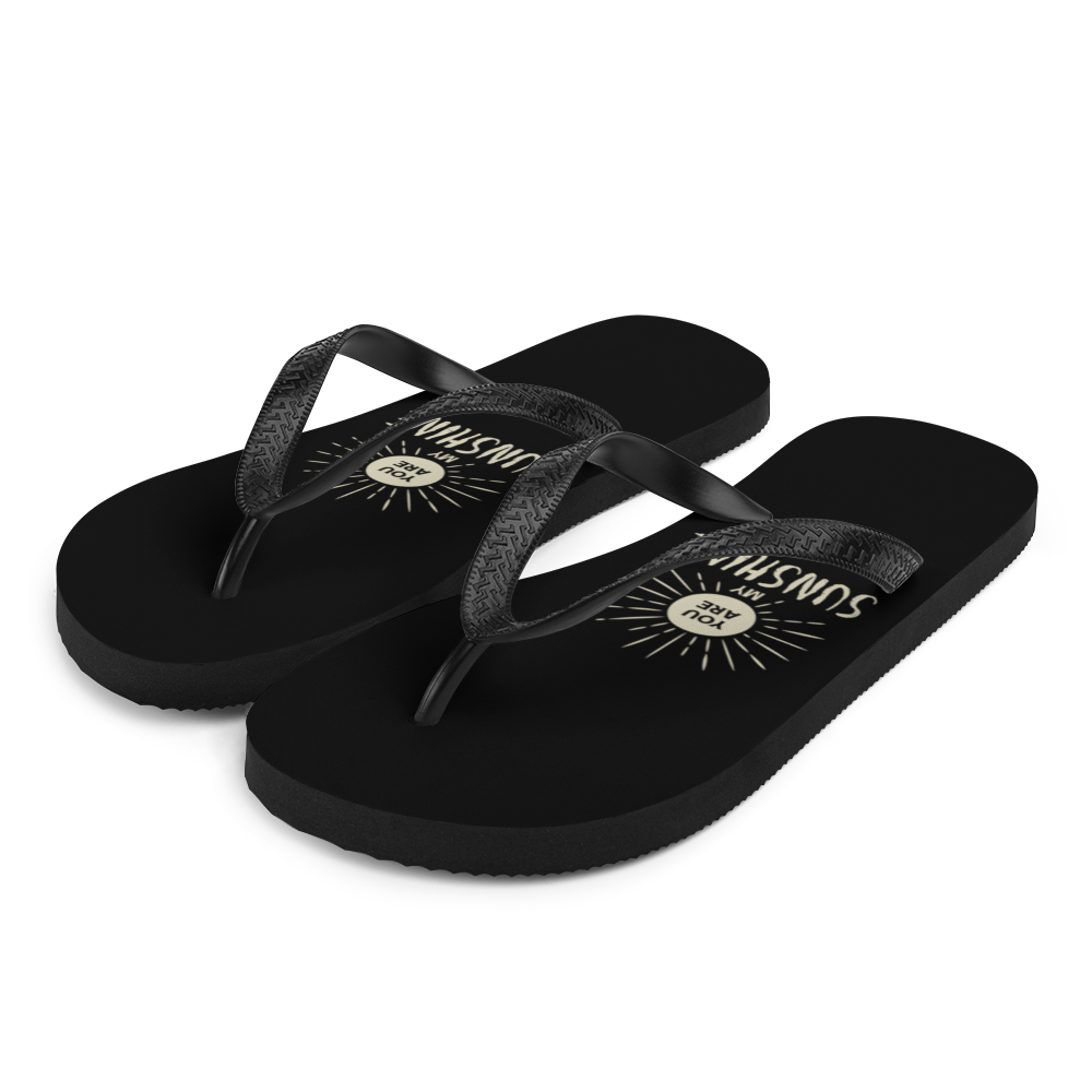 S You are my Sunshine Flip-Flops by Design Express