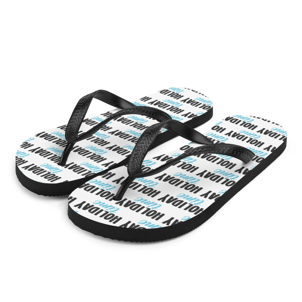 S Holiday Time Flip-Flops by Design Express