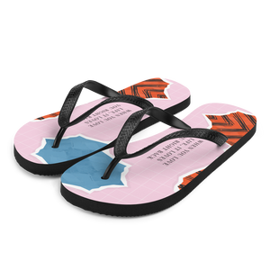 S When you love life, it loves you right back Flip-Flops by Design Express