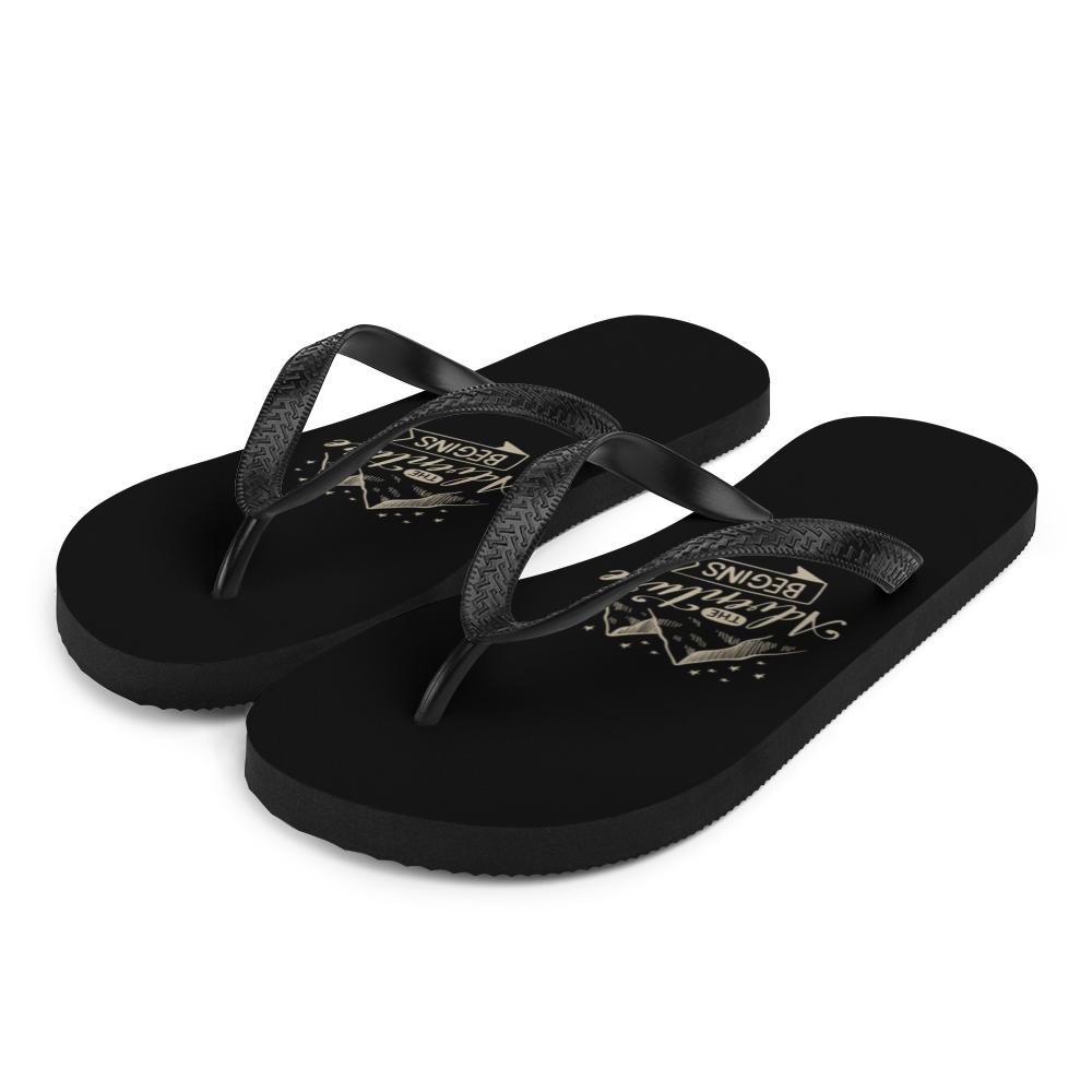 S The Adventure Begins Flip-Flops by Design Express