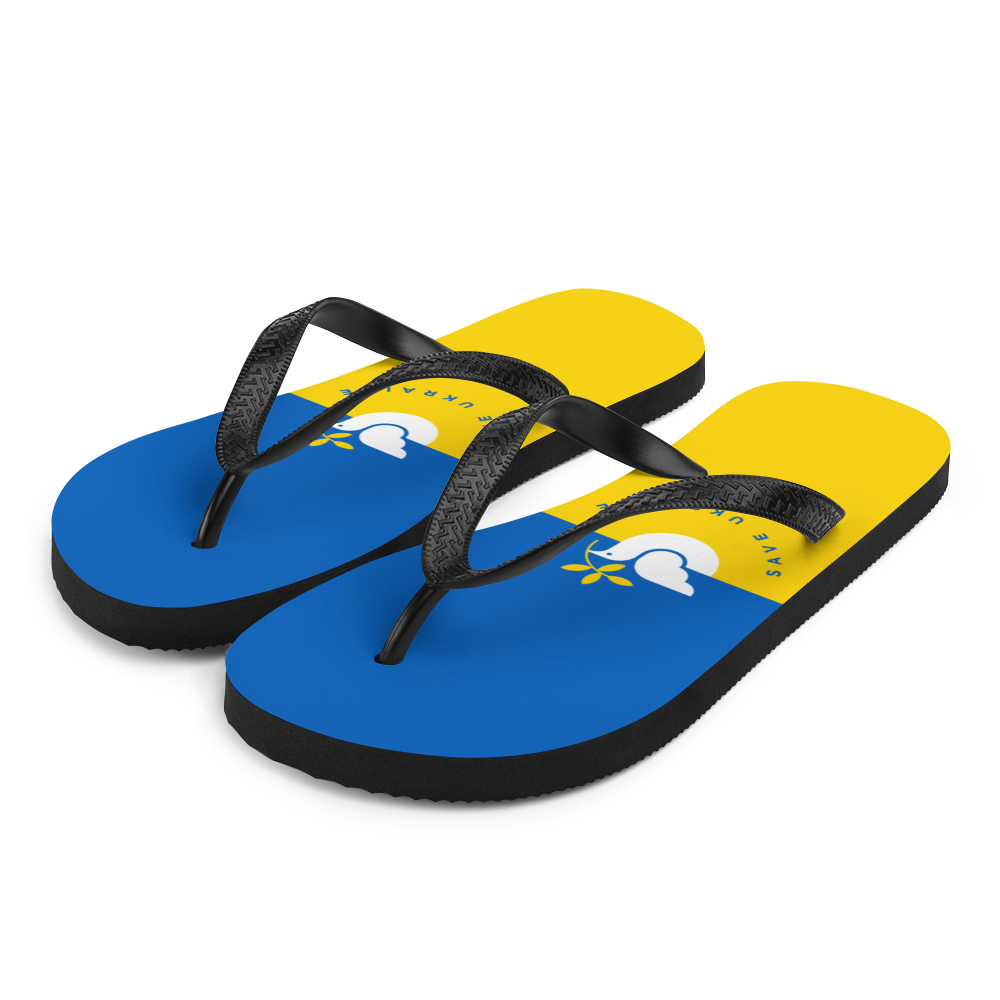 S Save Ukraine Flip-Flops by Design Express