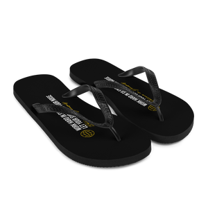 Work hard in silence Flip-Flops by Design Express