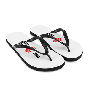 I Heart U Pixel Flip-Flops by Design Express