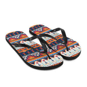 Traditional Pattern 01 Flip-Flops by Design Express