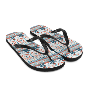 Traditional Pattern 03 Flip-Flops by Design Express