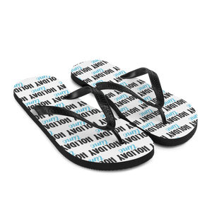 Holiday Time Flip-Flops by Design Express