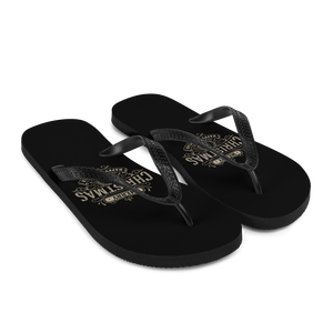 Merry Christmas & Happy New Year Flip-Flops by Design Express