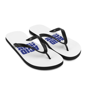 ACID Blue Flip-Flops by Design Express