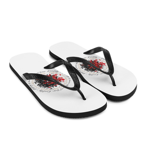 Nothing is more abstarct than reality Circle Flip-Flops by Design Express