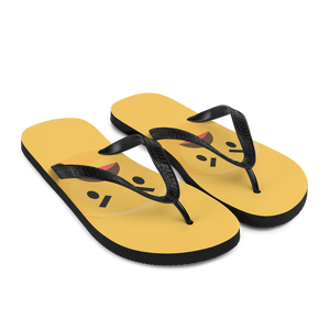 Shock Emoji Flip-Flops