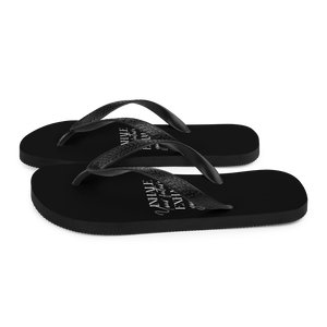 Inhale your future, exhale your past (motivation) Flip-Flops by Design Express