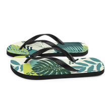 Fresh Tropical Leaf Pattern Flip-Flops by Design Express