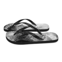 Dirty Abstract Ink Art Flip-Flops by Design Express