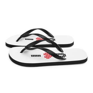 I Heart U Pixel Flip-Flops by Design Express