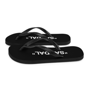 "PRODUCT" Series "SANDAL" Flip Flops Black by Design Express
