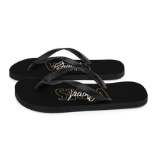 Good Vibes Typo Flip Flops by Design Express
