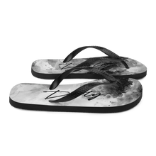 Dirty Abstract Ink Art Flip-Flops by Design Express